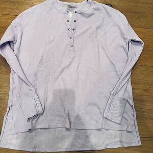 NWT American Eagle Waffle Shirt Purple